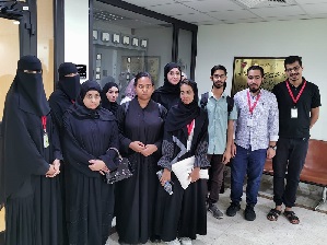 BTI (Trainees Activities) division organized a visit to Bahrain Radio